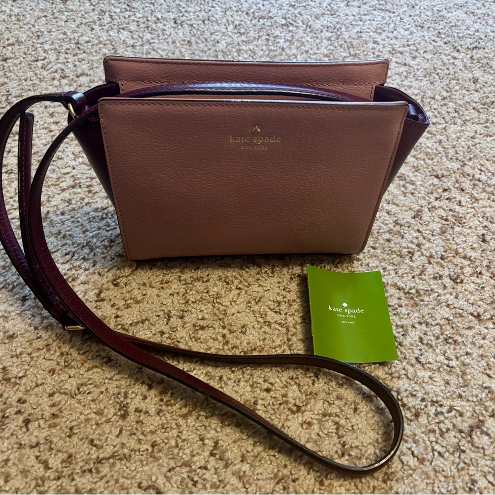 Kate Spade Mauve Crossbody Bag